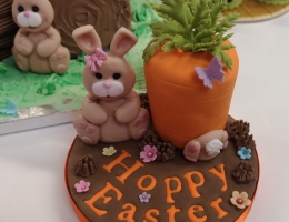 Easter bunny & carrot - mini cake course
