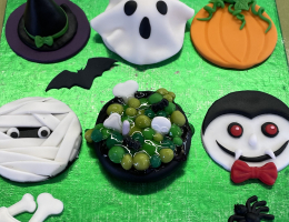 Parent and Child **  Halloween Cupcakes