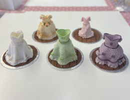 Princess dress cake