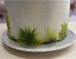 Hand-painted cake class