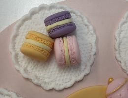 Afternoon tea themed cupcake platter