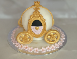 Christmas princess carriage
