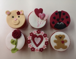 Parent & Child Valentine Cupcakes