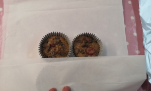 Fruit cake cup cakes